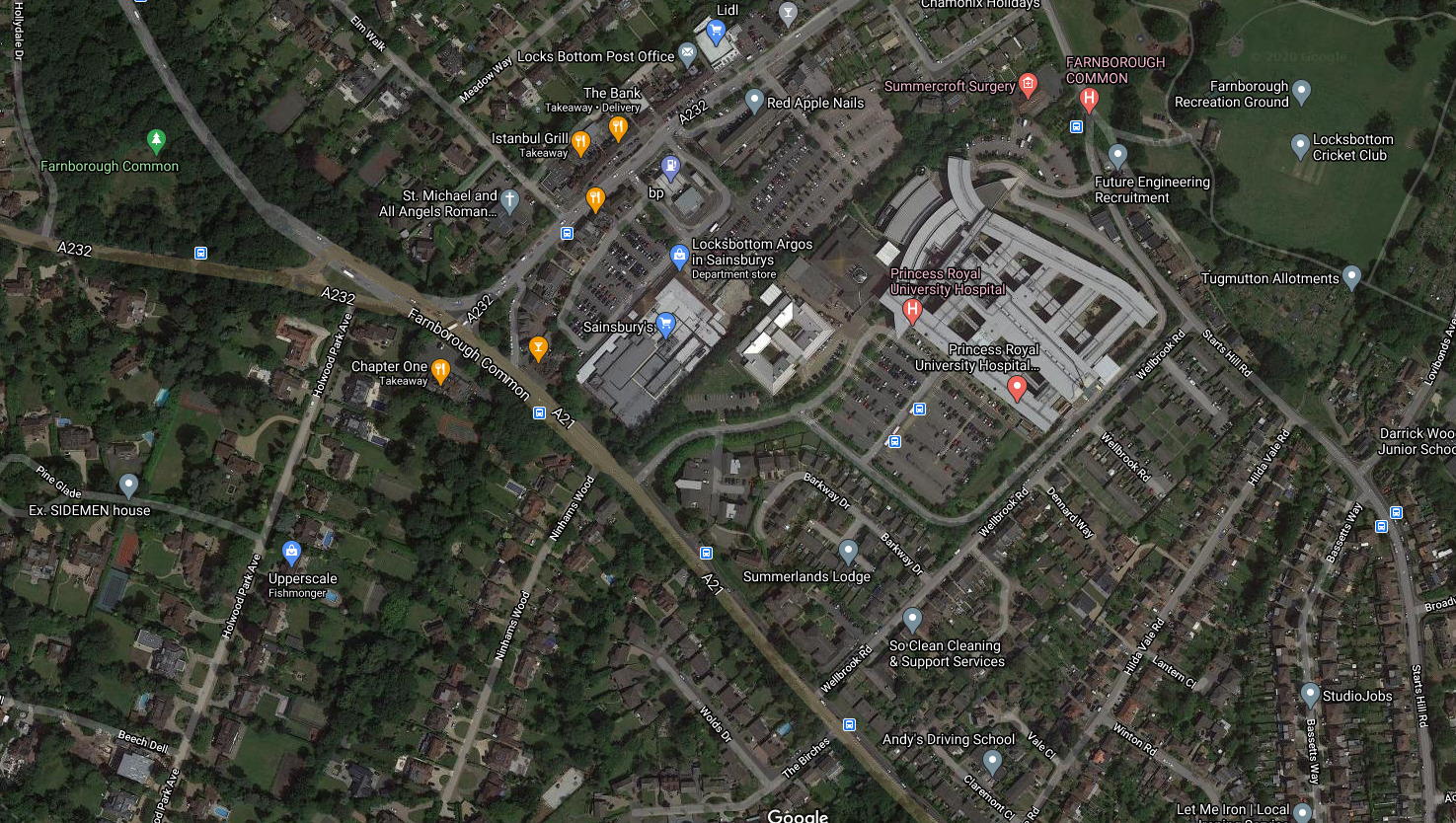 Farnborough Village History